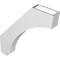 Ekena Millwork 3 1/2-in. W x 24-in. D x 28-in. H Imperial Architectural Grade PVC Knee Brace BRCP035X24X28IMP - alternate 6